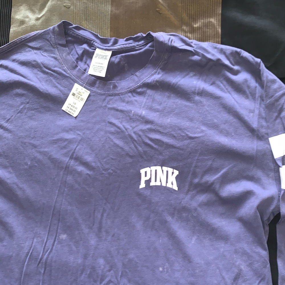 Dark Blue/Purple VS Pink long sleeve shirt